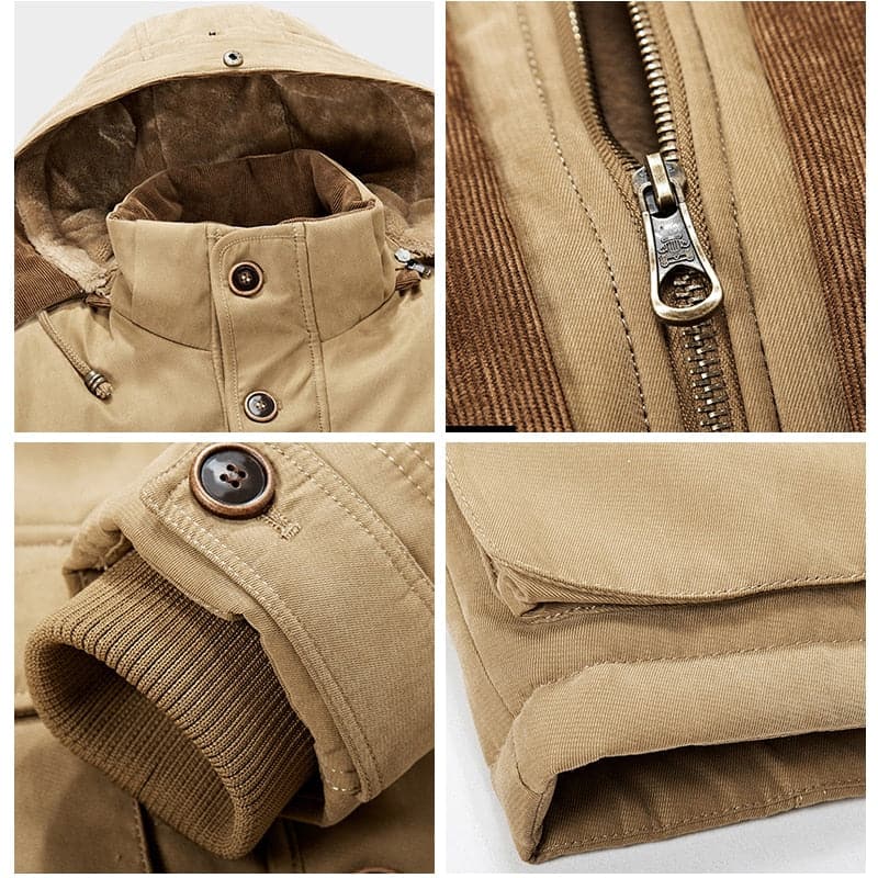 Men's Hooded Winter Parka