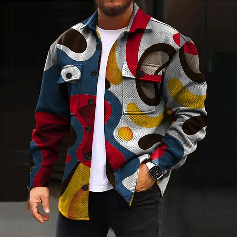 Lincoln | Bold Long-Sleeve Overshirt
