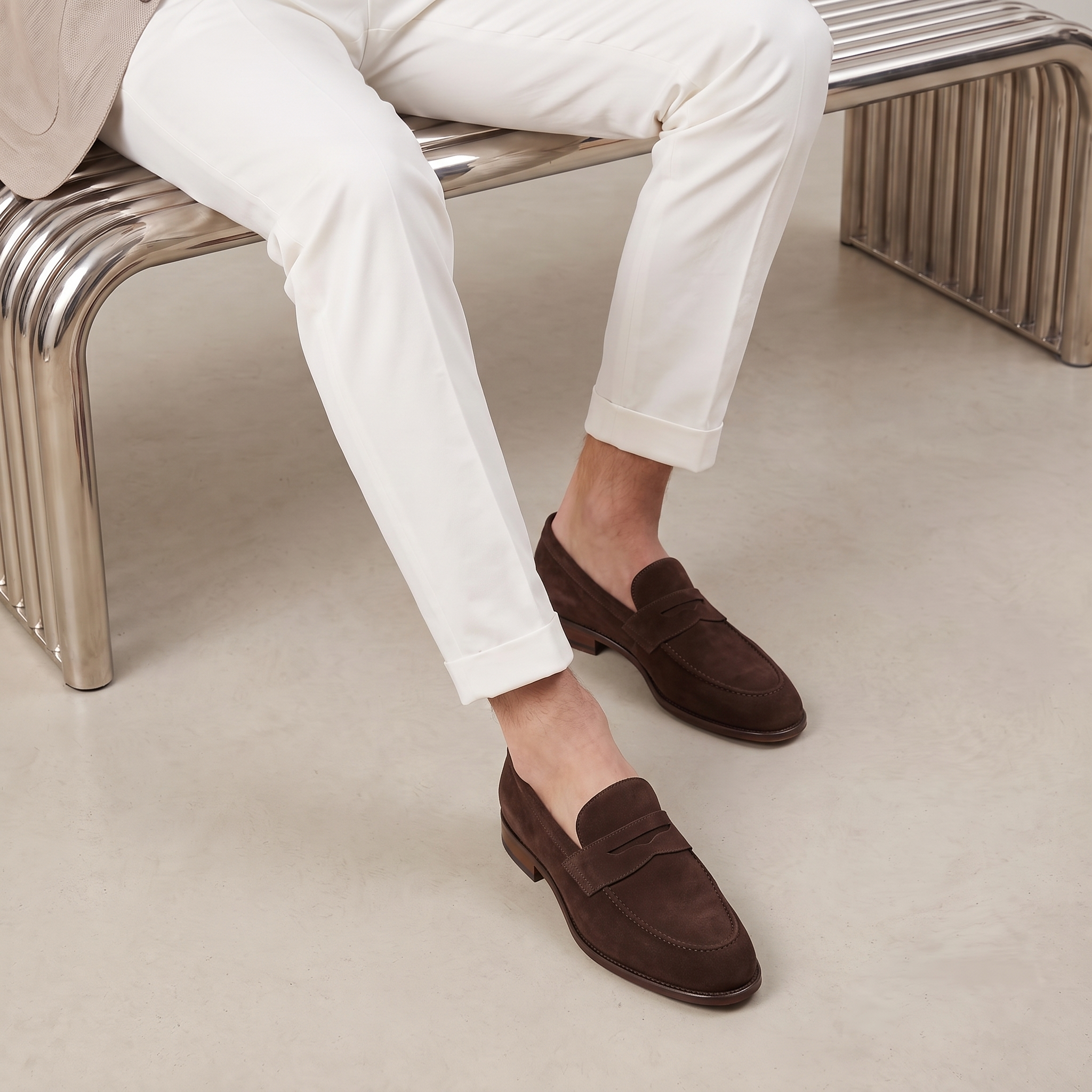 Men's Penny Loafers Slip-On Classic Casual