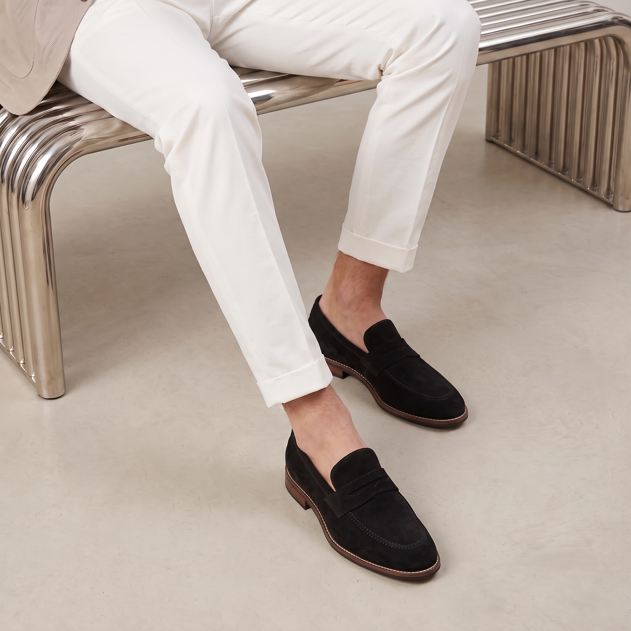 Men's Penny Loafers Slip-On Classic Casual