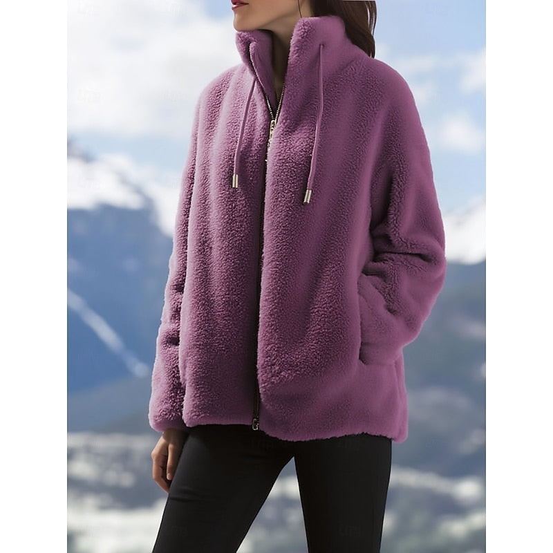 Marnie | Cozy Stand-Collar Zip-Up Jacket