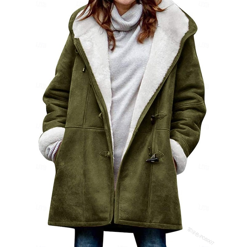 Madeline | Hooded Toggle Jacket
