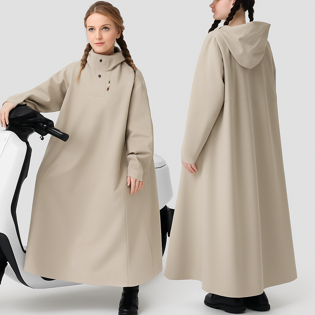 Long Rain Poncho | Waterproof, Comfortable and Suitable for Him and Her