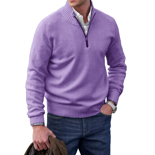 Men's Half-Zip Sweater | Luxurious, Comfortable and Effortlessly Stylish