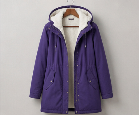 Women's Fleece-Lined Winter Parka