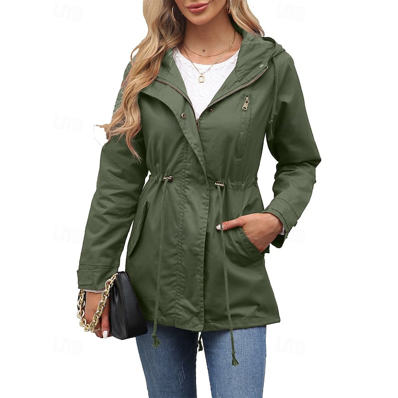 Matilda | Longline Utility Coat with Hood