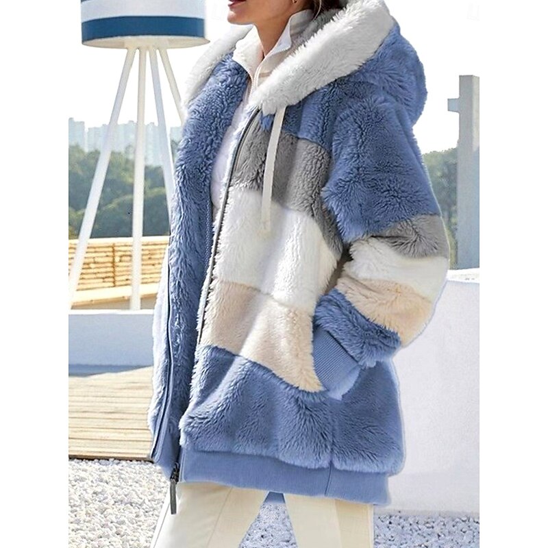 Heather | Comfortable Hooded Zip-Up Jacket