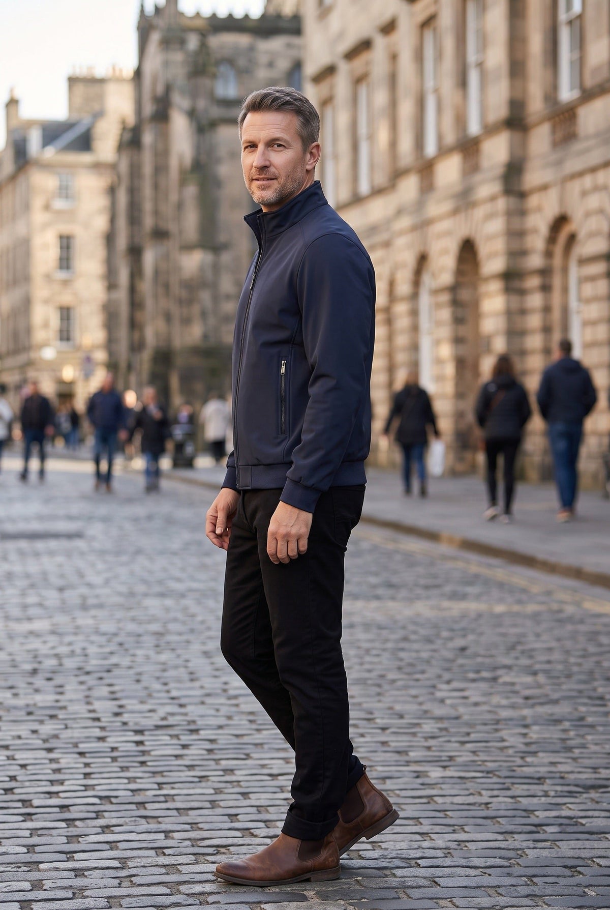 Men's Zip-Up Fleece Jacket