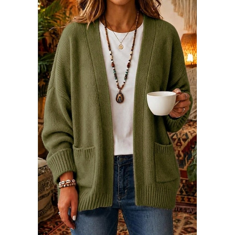Edith | Casual Open-Front Cardigan