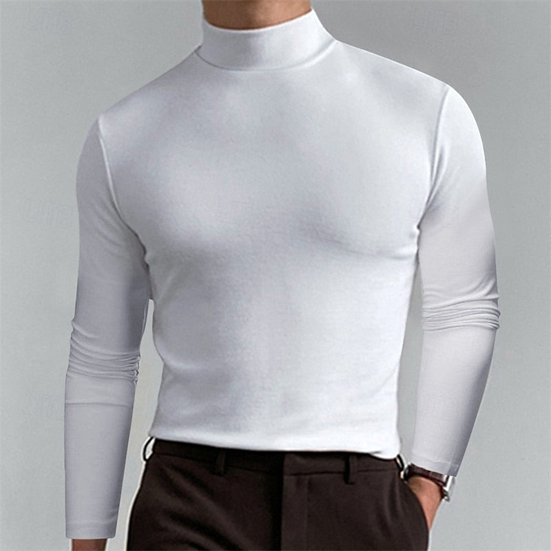 Landon | Elegant Mock-Neck Turtleneck