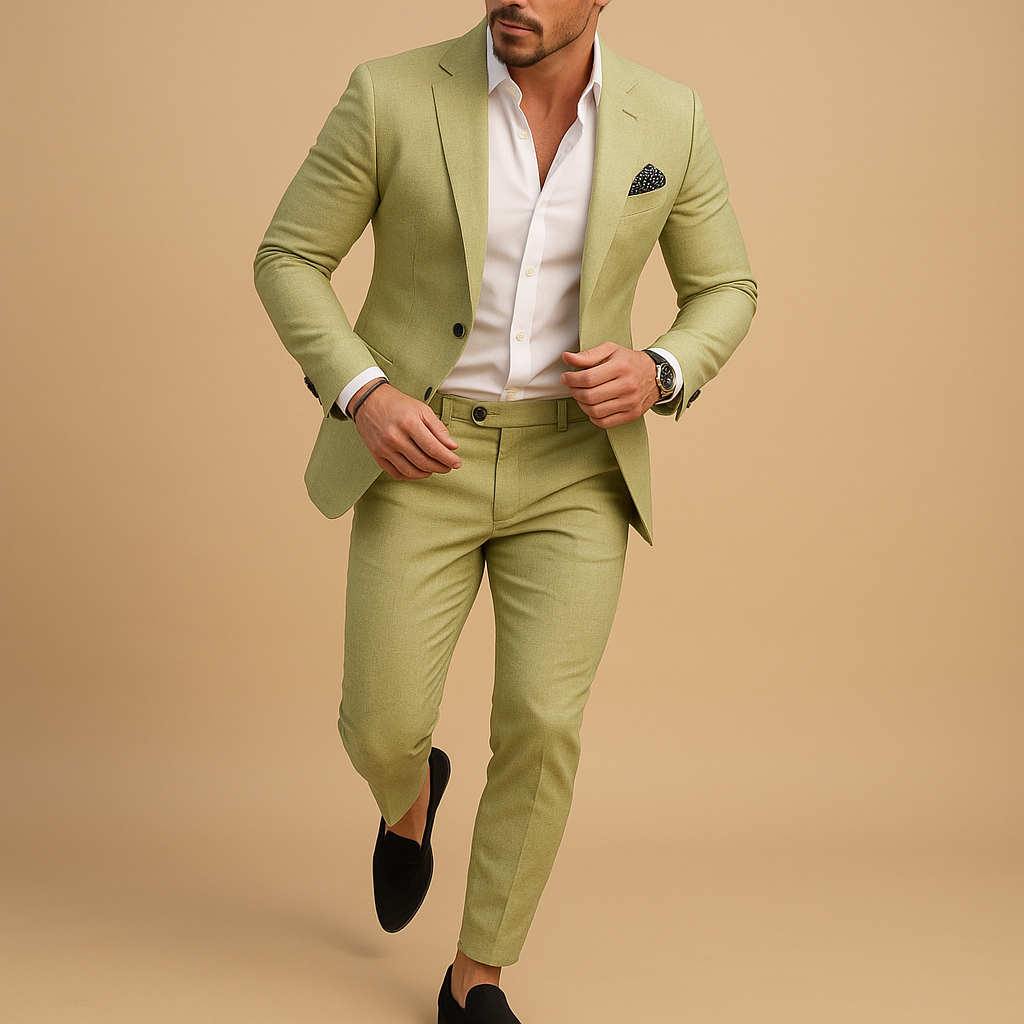 Men's Slim Fit Suit | Blazer and Trousers for Formal Occasions