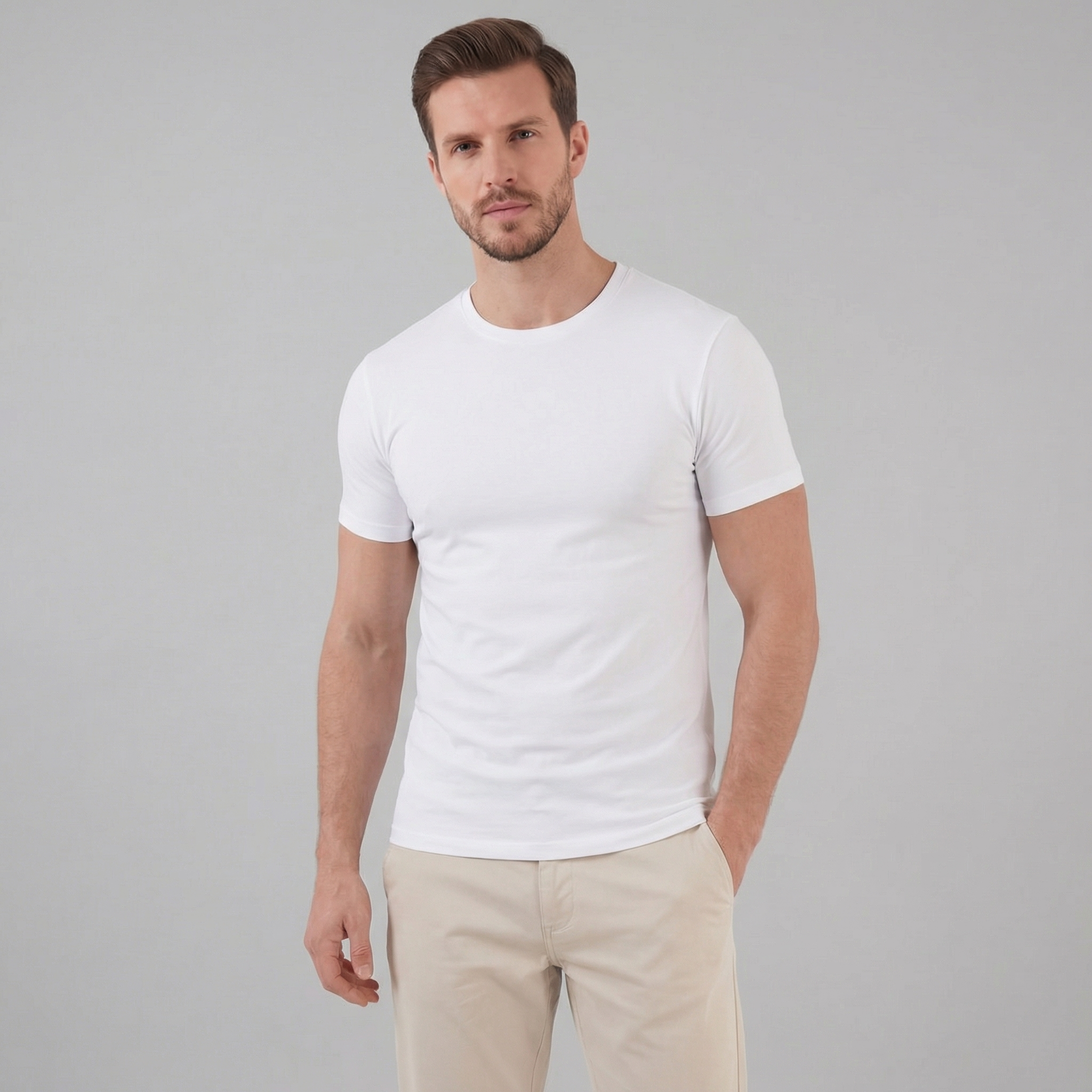 Slim Fit T-Shirt for Men Casual