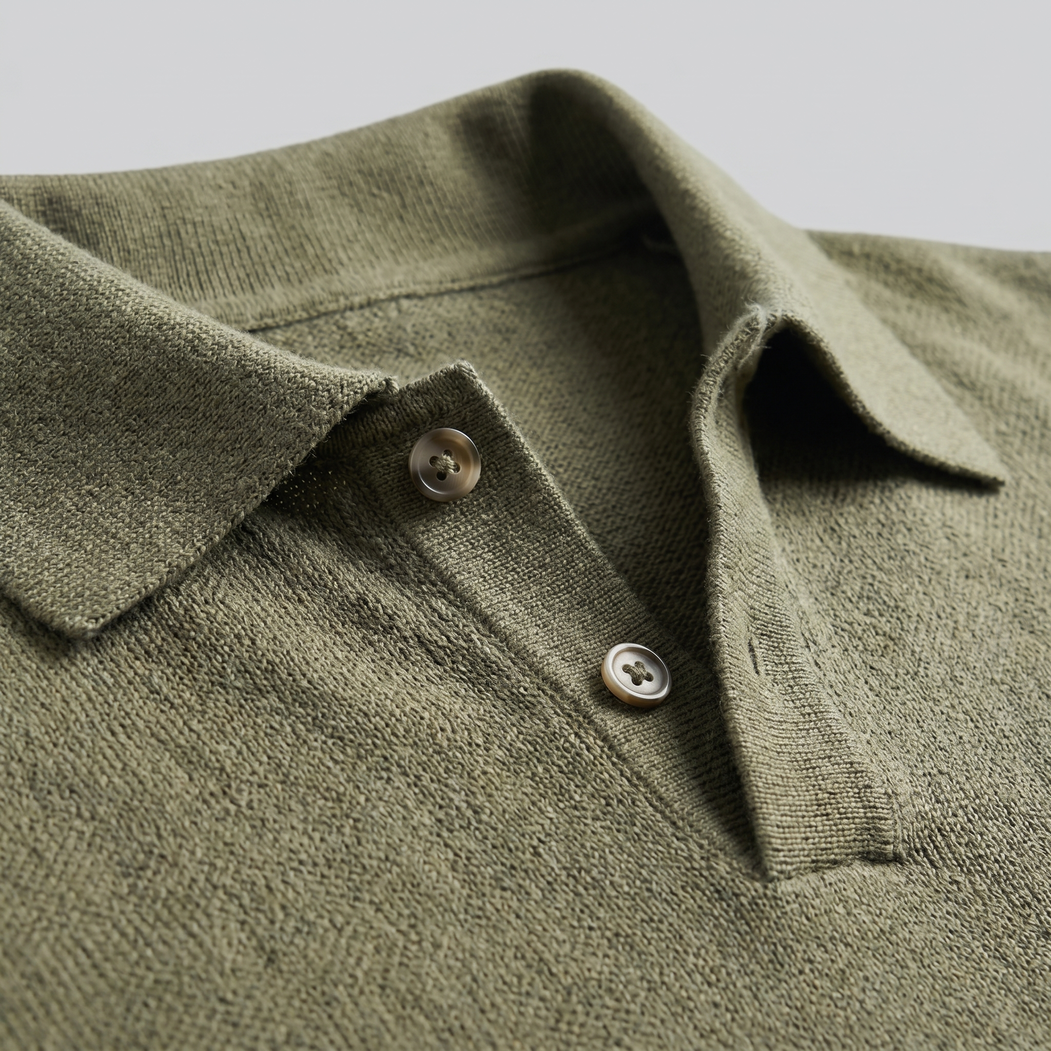 Smart Casual Men's V-Neck Polo Summer Lightweight