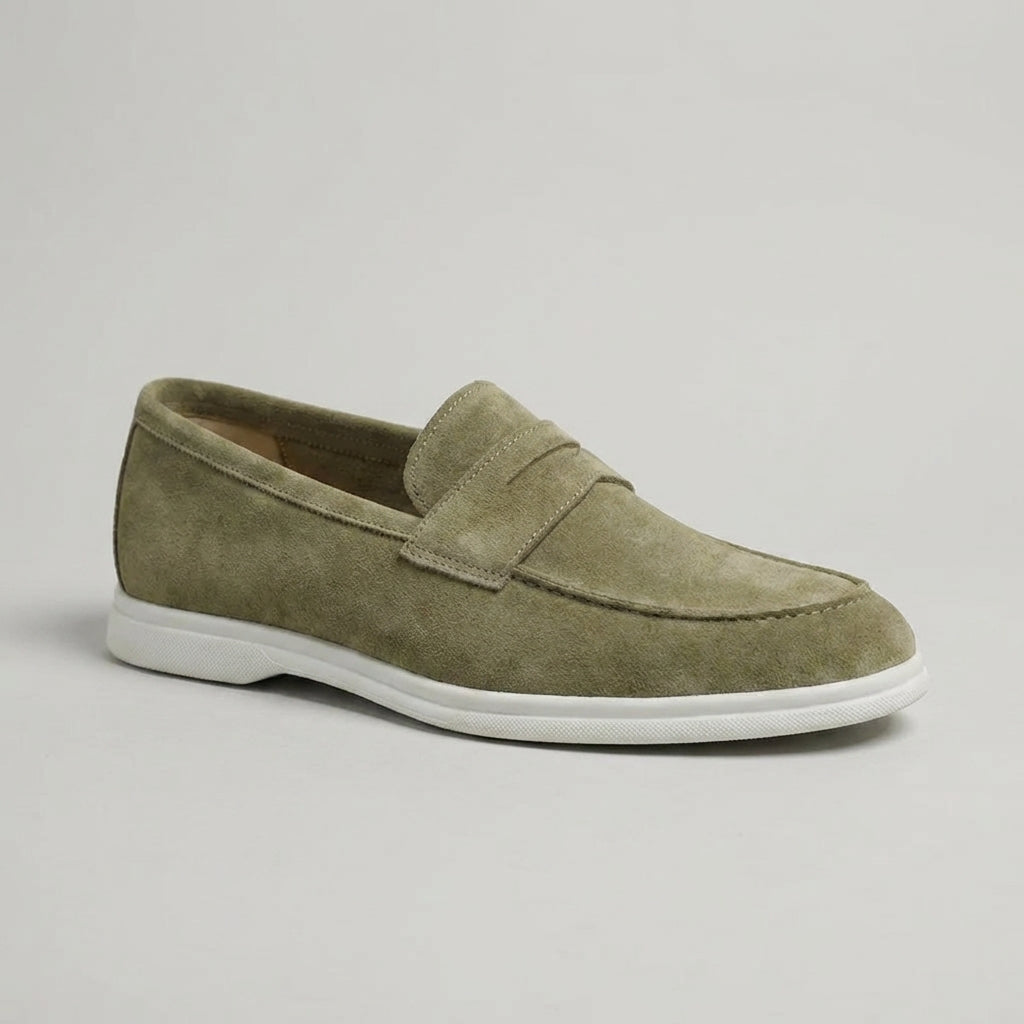 Mayfair Suede Penny Loafers