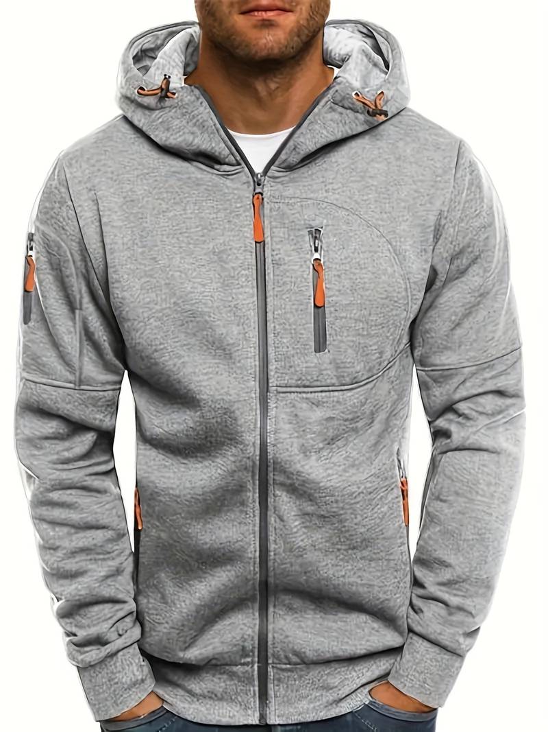 Men's Stylish Casual Hoodie with a Comfortable Fit