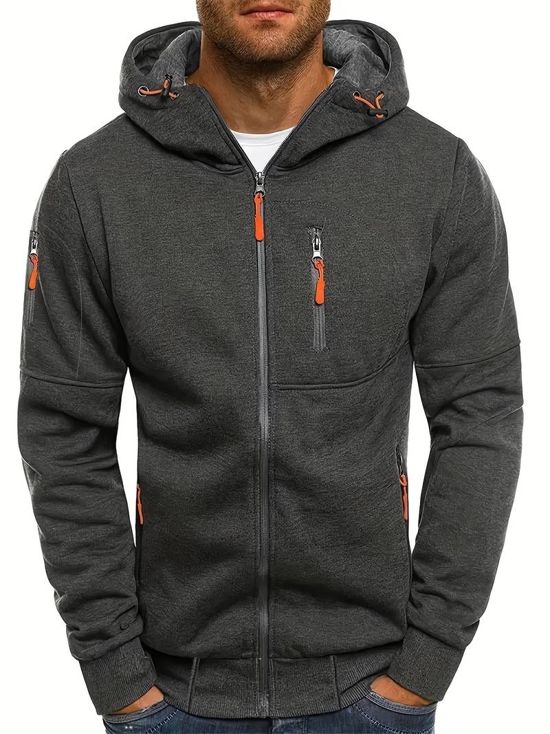 Men's Stylish Casual Hoodie with a Comfortable Fit