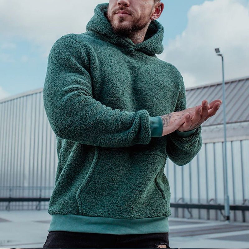Men's Relaxed Fit Sherpa Hoodie