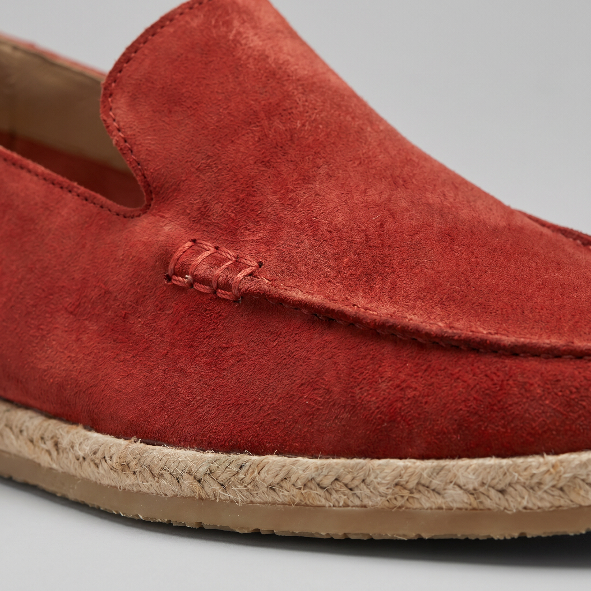 Suede Espadrille Loafers for Men Casual Summer
