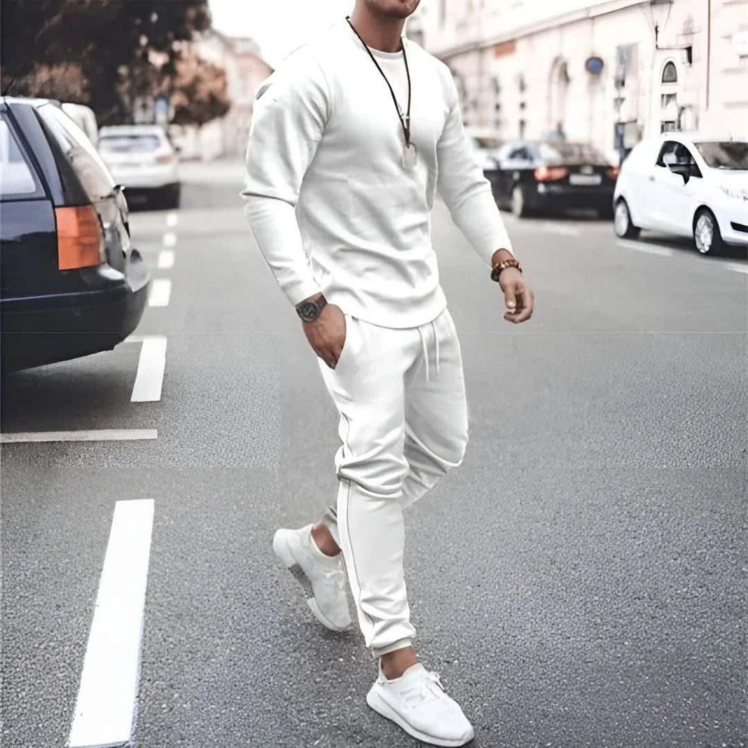 Men's Long Sleeve Athletic Tracksuit
