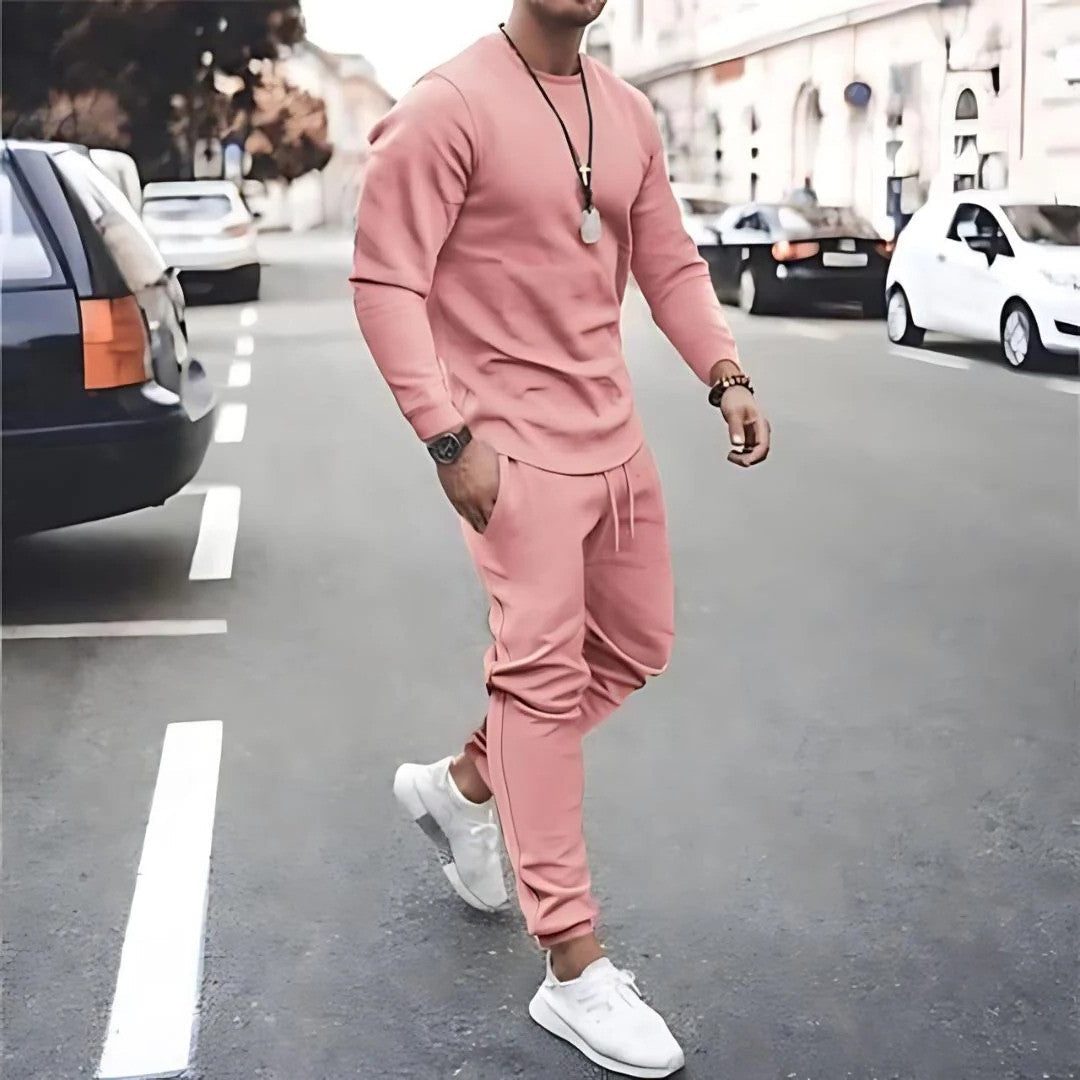 Men's Long Sleeve Athletic Tracksuit