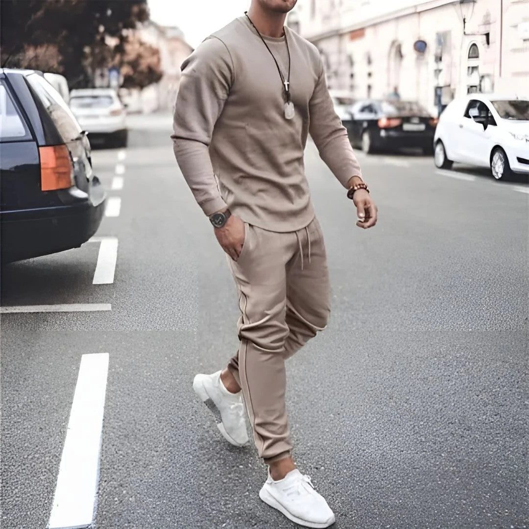 Men's Long Sleeve Athletic Tracksuit