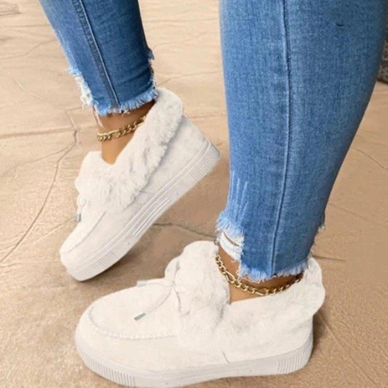 Ladies' Slippers with Faux Fur Lining | Warm, Soft and Stylish