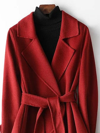 Virginia | Women's Wrap Coat with Belt