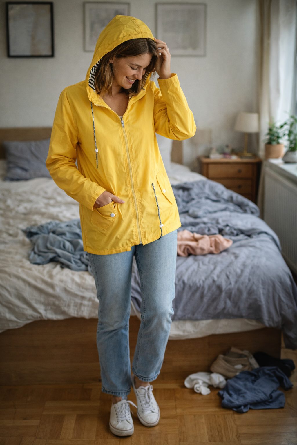 Women's Hooded Waterproof Jacket