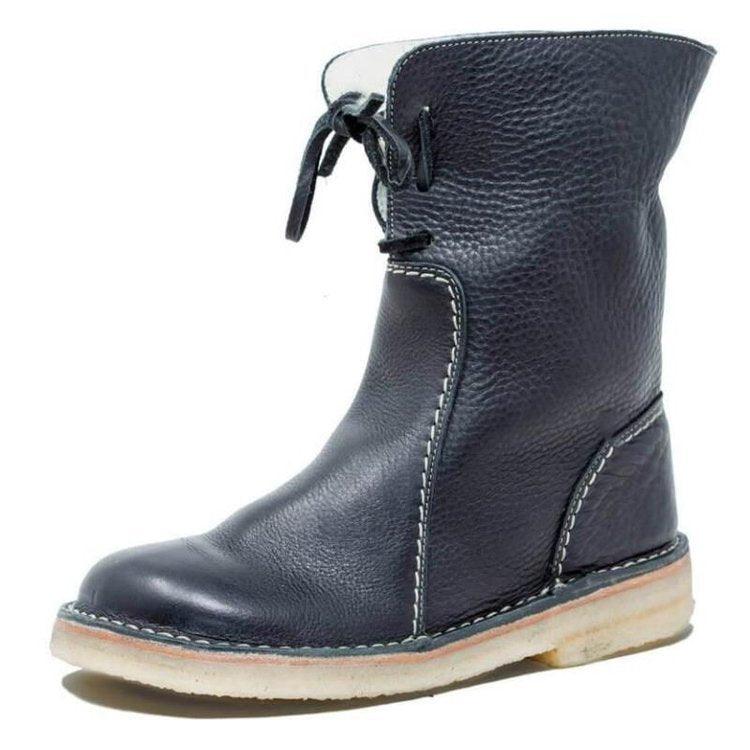 Women's Insulated Waterproof Winter Boots with Cozy Fleece and Wool Lining