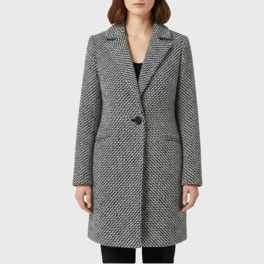 Sophisticated Long Women's Coat