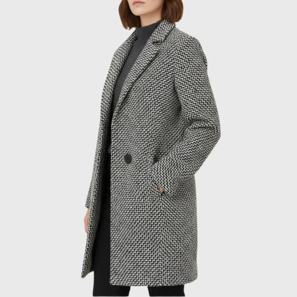 Sophisticated Long Women's Coat