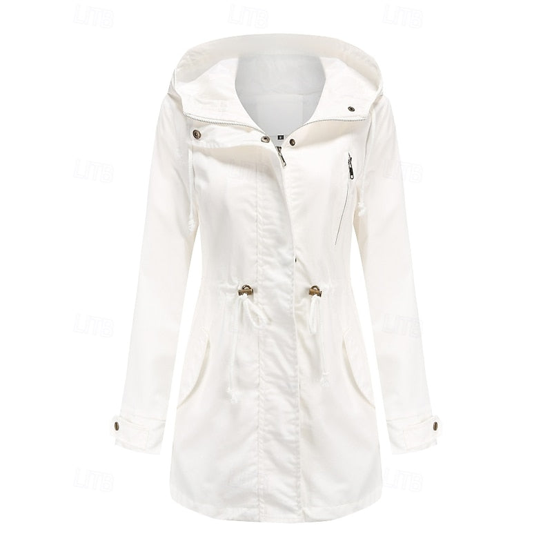 Matilda | Longline Utility Coat with Hood