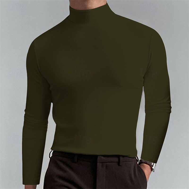 Landon | Elegant Mock-Neck Turtleneck