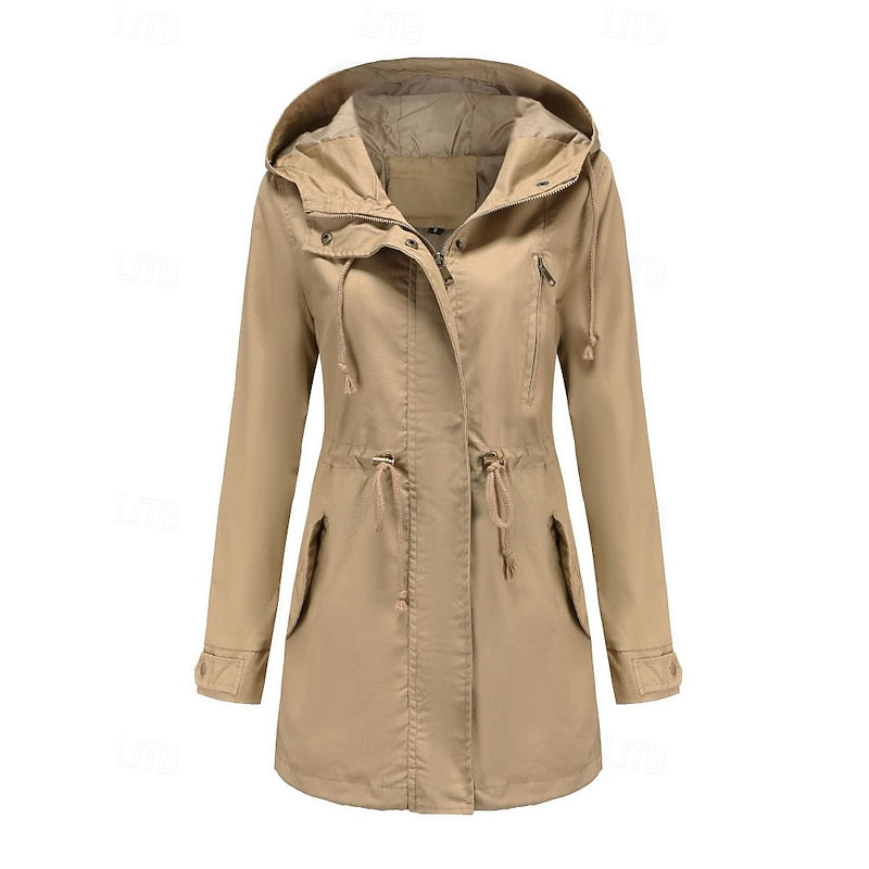 Matilda | Longline Utility Coat with Hood