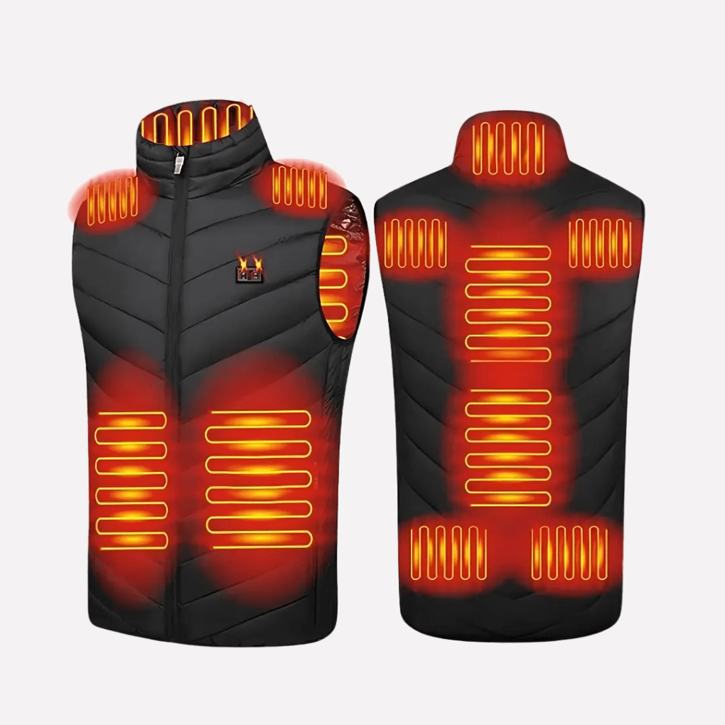 Men's Heated Vest with USB Power Supply