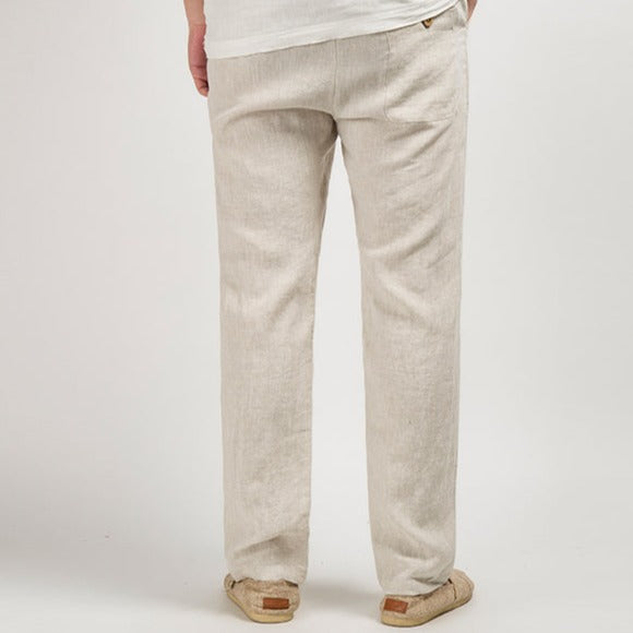 OLD MONEY Cotton Trousers