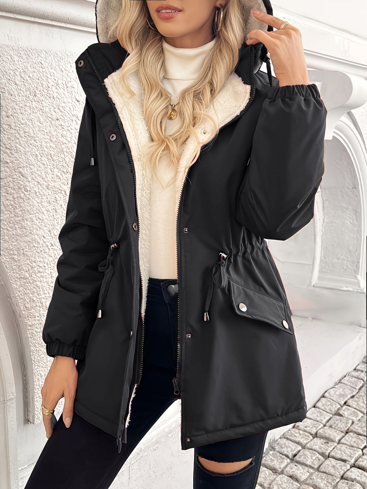 Vera | Warm and Cozy Hooded Winter Coat