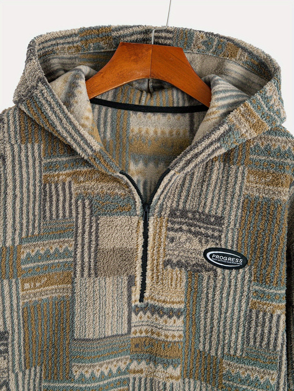 Desmond | Cozy Patterned Half-Zip Sweater