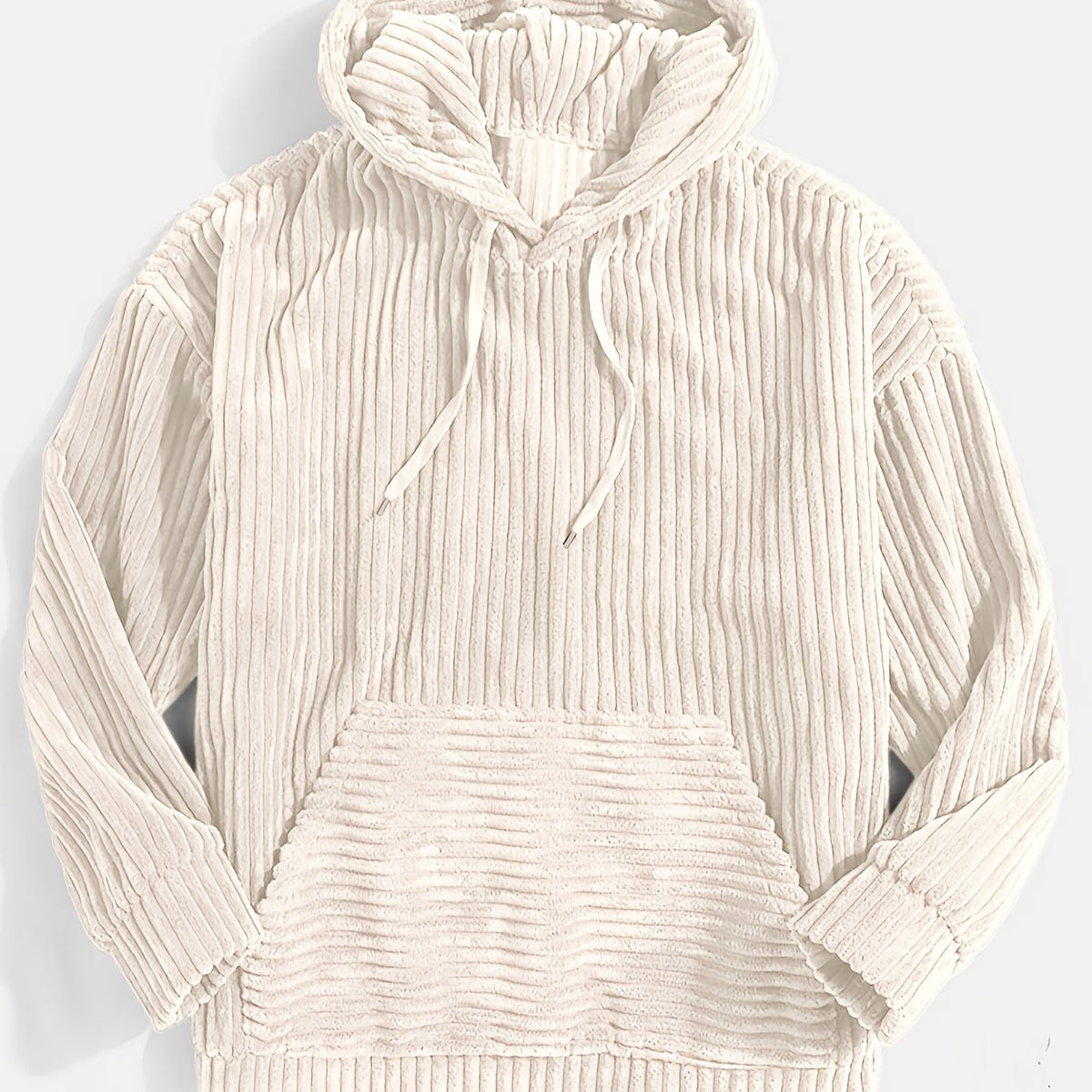 Lawrence | Textured Ribbed Hoodie