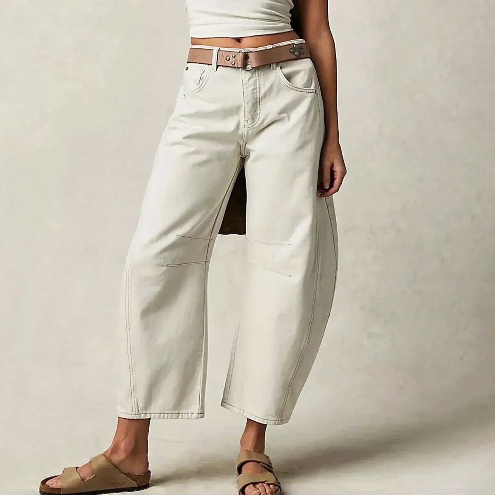 Comfortable Wide Trousers for Women with Relaxed Fit
