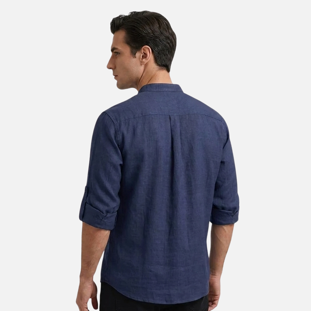OLDMONEYLOOK | Men’s Classic Linen Summer Shirt