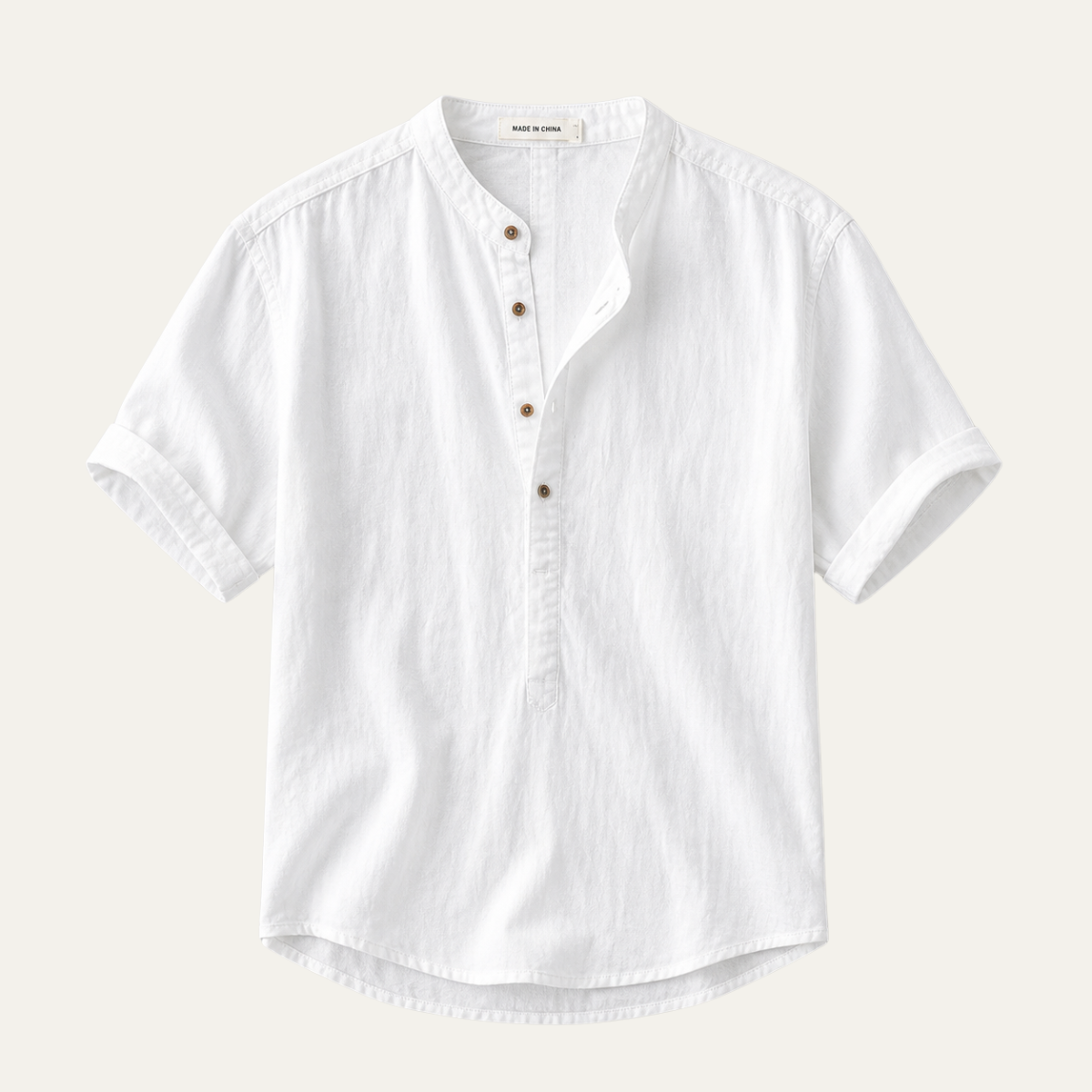 The Montclair Men’s Summer Casual Linen Shirt