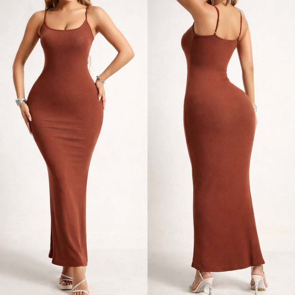 Dress with Built-In Sculpt Body
