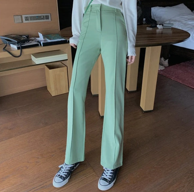 High Waist Women's Trousers