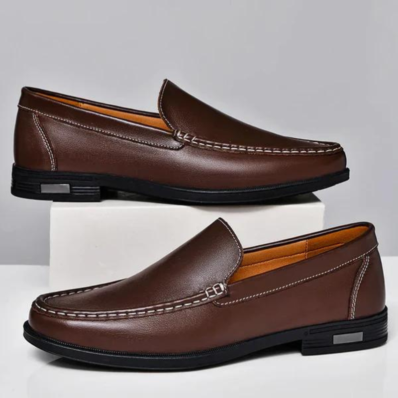 Italian Leather Loafers