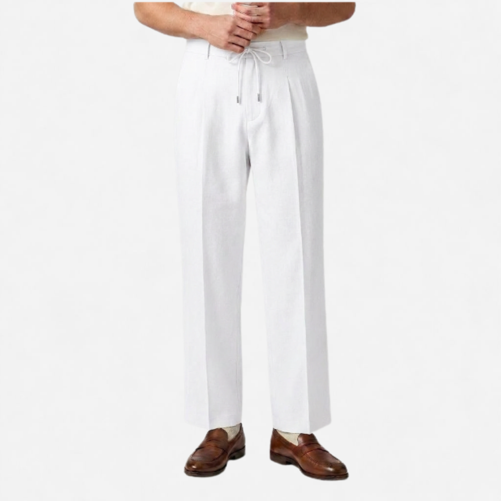 OLDMONEYLOOK | Men’s Heritage Linen Trousers