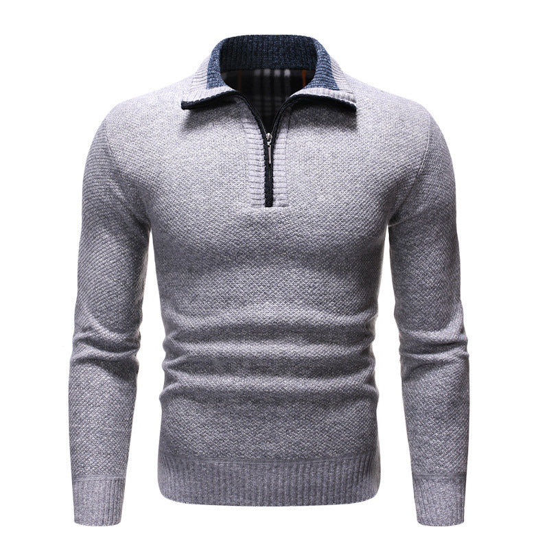 Casual Lapel Sweater