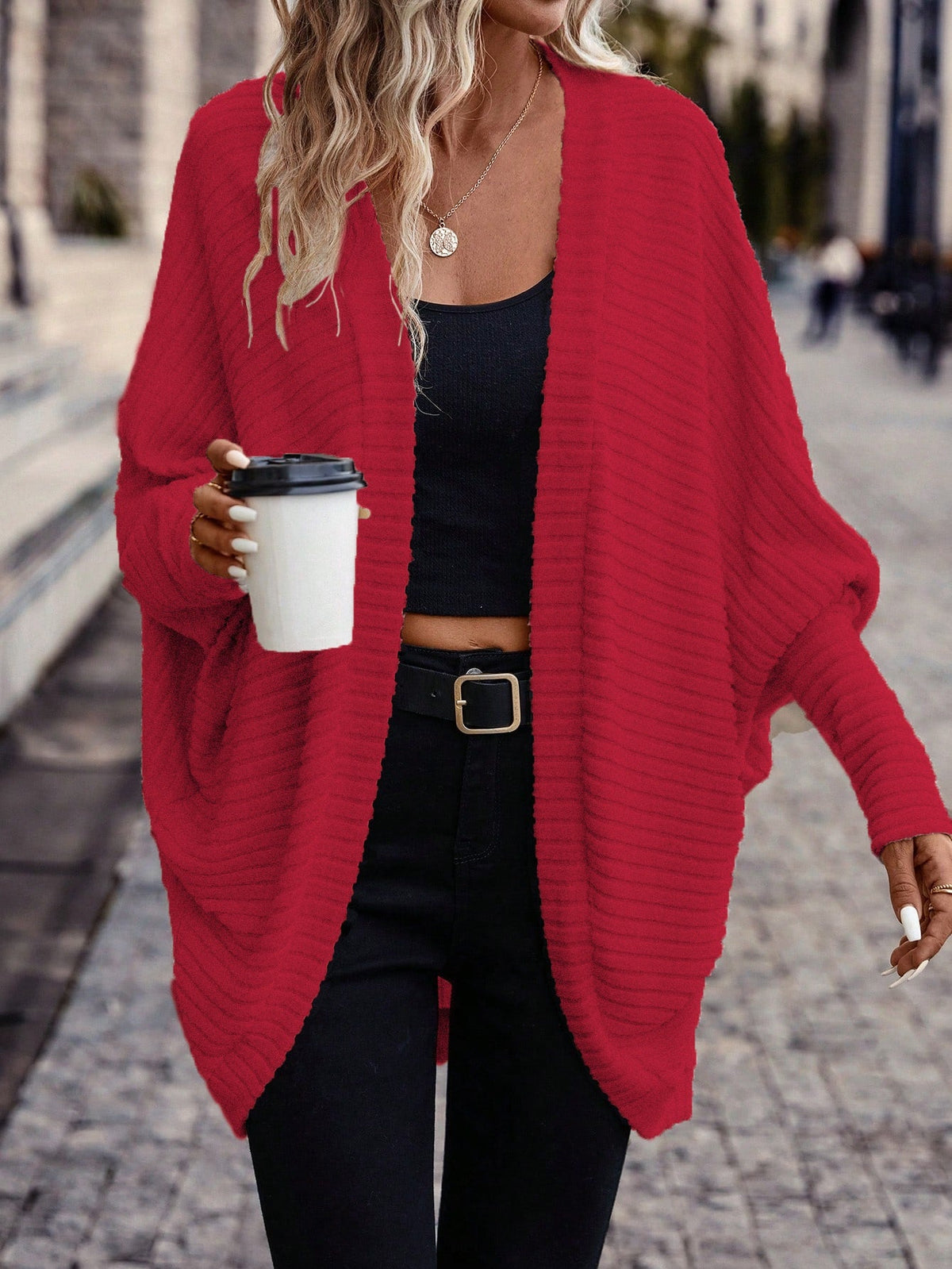 Maeve | Easygoing Open-Front Cardigan