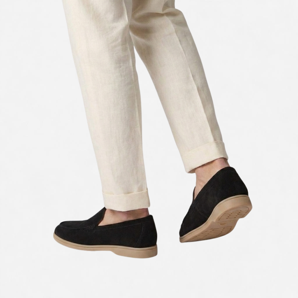OLDMONEYLOOK | Men’s Classic Slip-On Suede Loafers