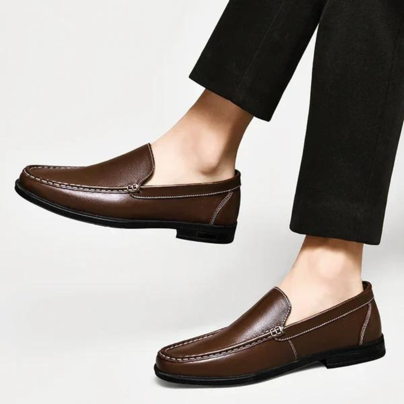 Italian Leather Loafers